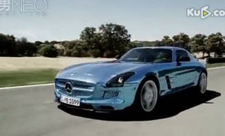 奔驰SLS AMG电动超跑完美展现超酷身姿